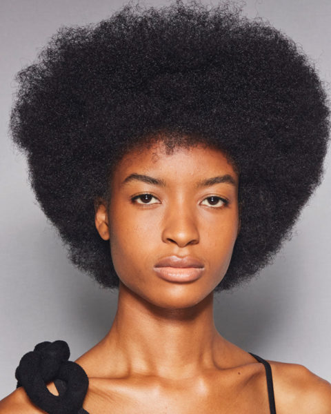 afro hair style natural growth