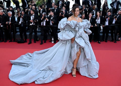 Ashley Graham attends the 2023 Cannes Film Festival Red Carpet
