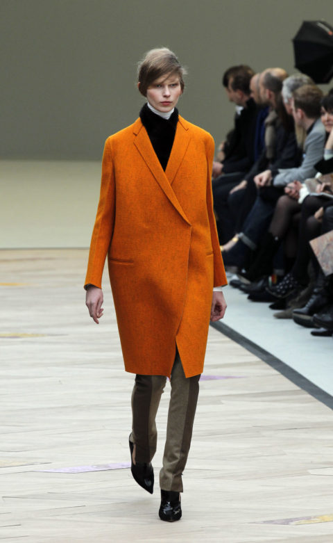 Celine Orange Coat