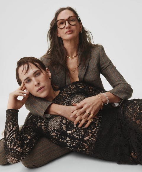 Jenna Lyons and Tommy Dorfman